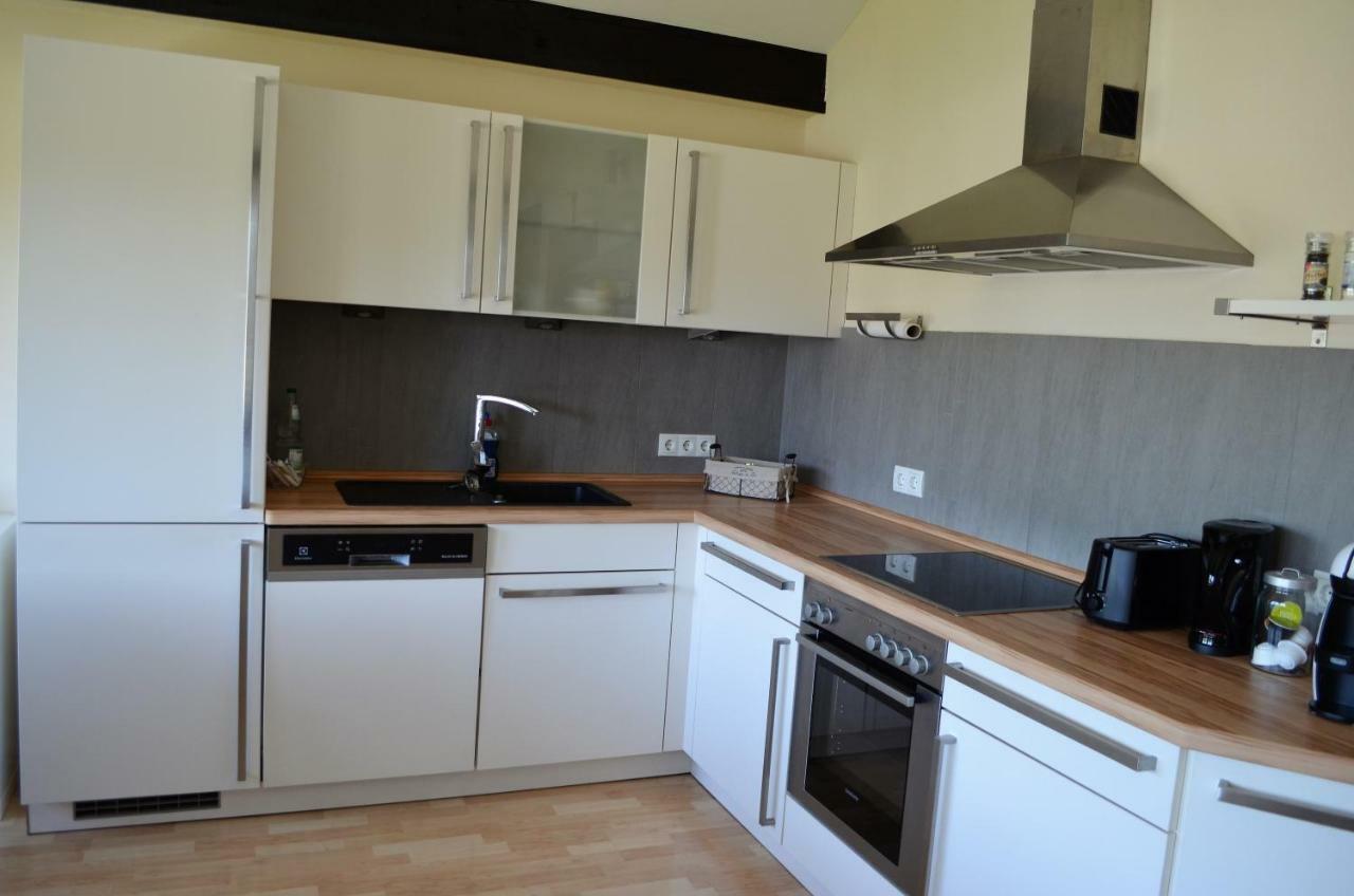 Beim Hooch "Schindelloft" Appartement Brucktal Buitenkant foto